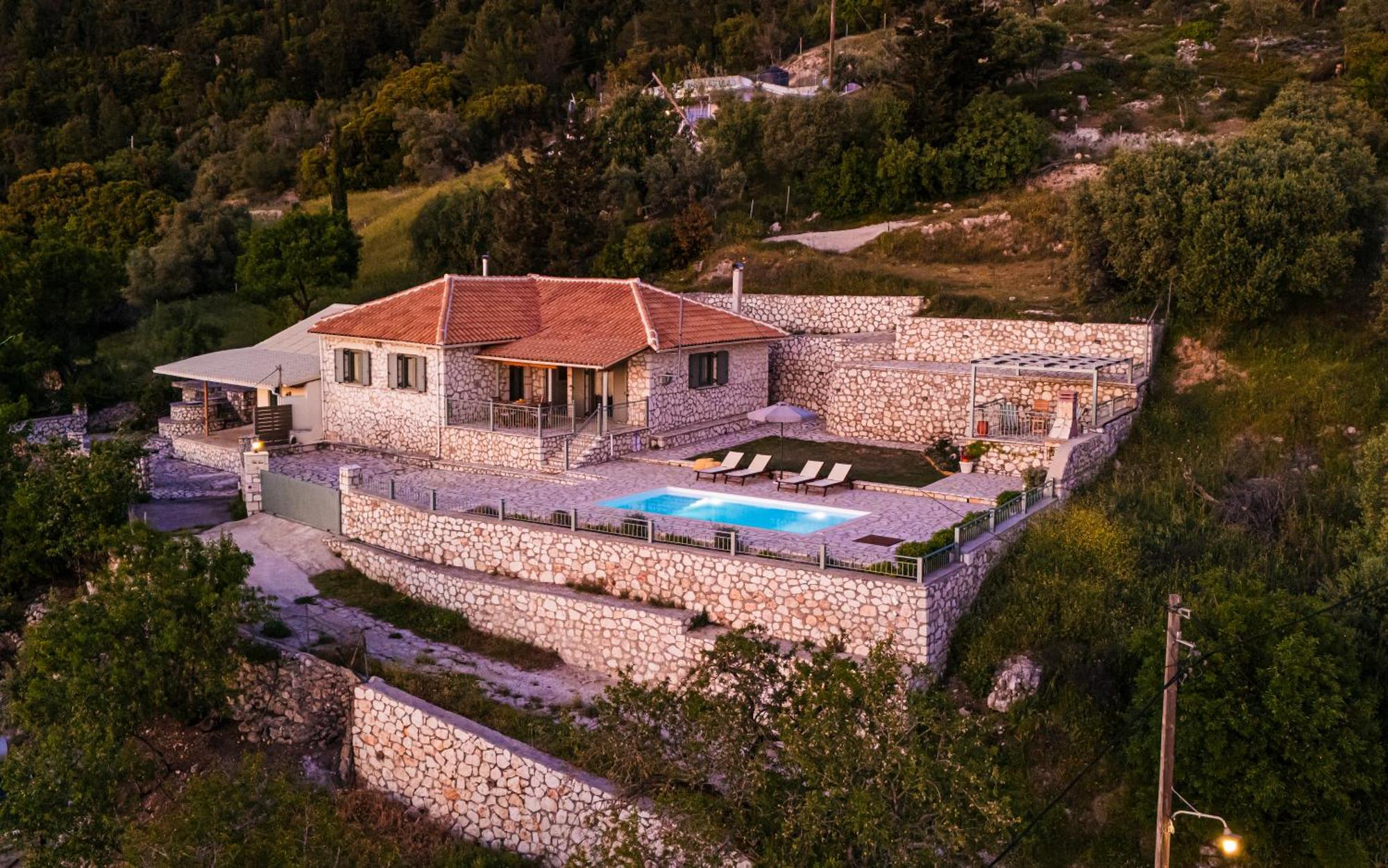 Villa Aurora Atháni Kültér fotó
