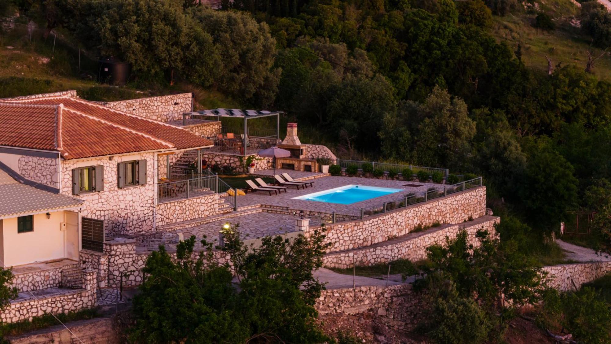 Villa Aurora Atháni Kültér fotó